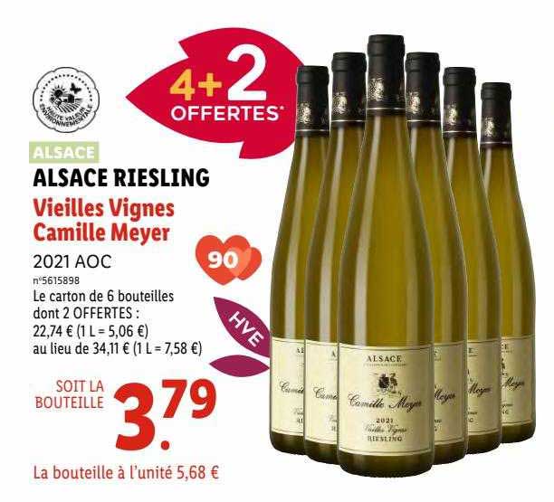 alsace riesling vieilles vignes camille meyer 2021 aop