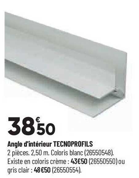 Angle D'intérieur Tecnoprofils