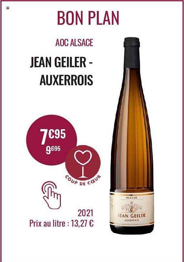 aoc alsace jean geiler - auxerrois