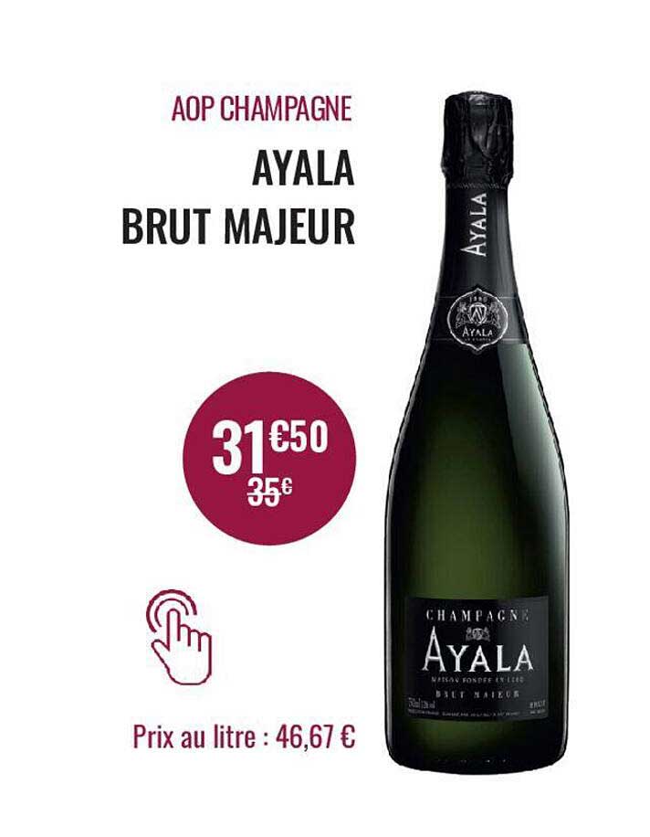 aop champagne ayala brut majeur