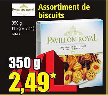 Assortiment De Biscuits Pavillon Royal