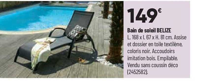 bain de soleil belize