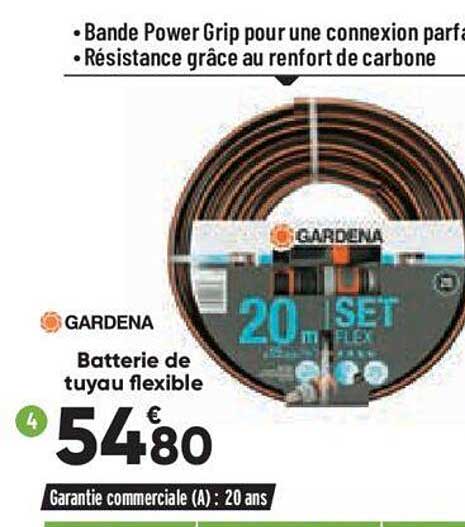 Batterie De Tuyau Flexible Gardena