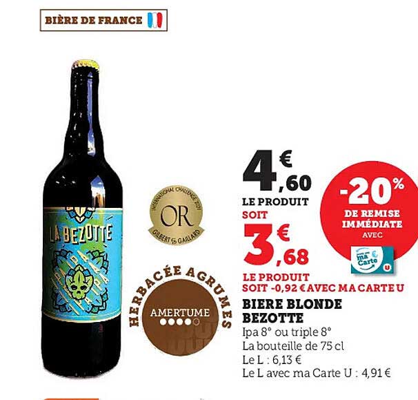 bière blonde bezotte