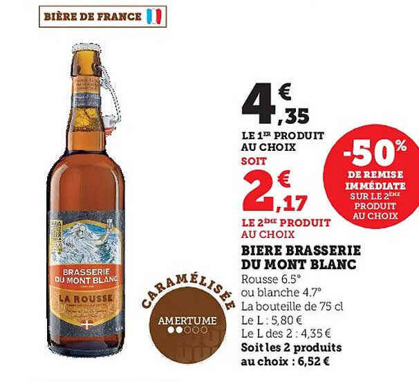 Bière Brasserie Du Mont Blanc