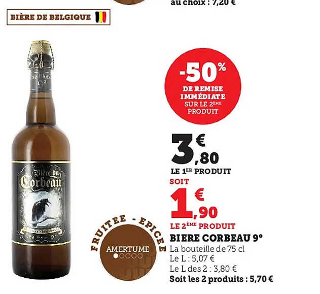 bière corbeau 9°
