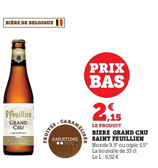 bière grand cru saint feuillien
