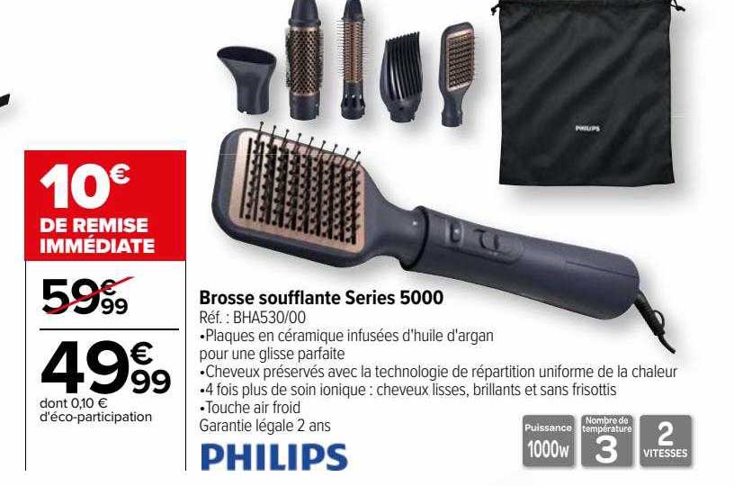 brosse soufflante séries 5000 philips