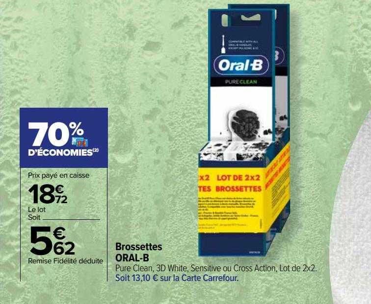brossettes oral-b