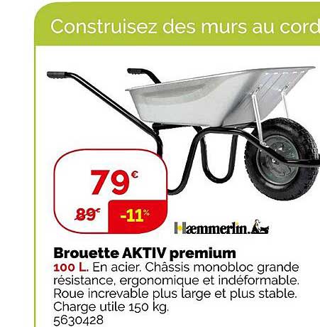 brouette aktiv premium