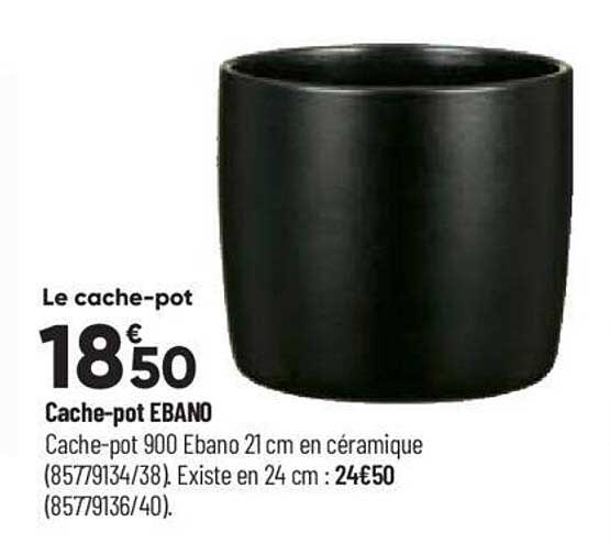 Cache-pot Ebano