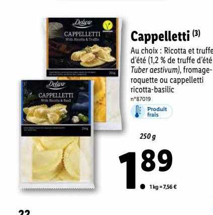 Cappelletti Deluxe