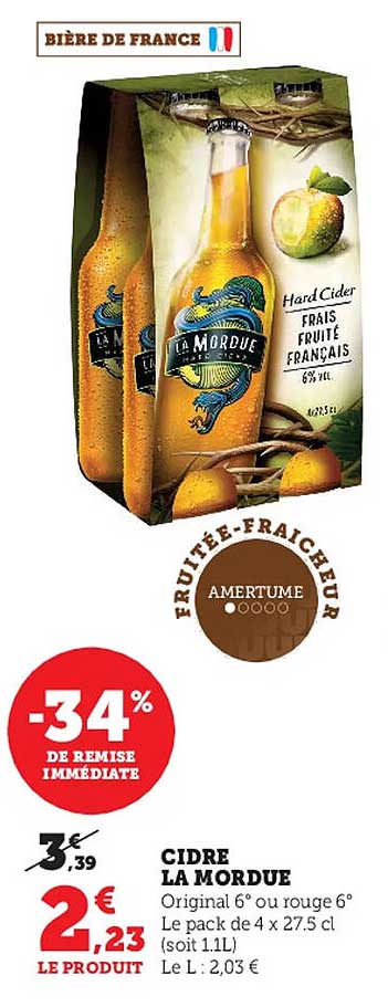 cidre la mordue
