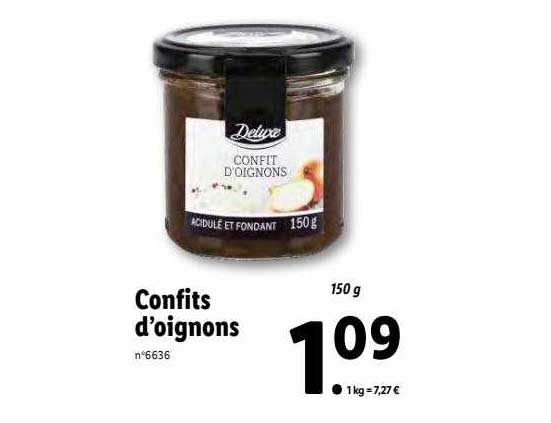 confits d'oignons deluxe
