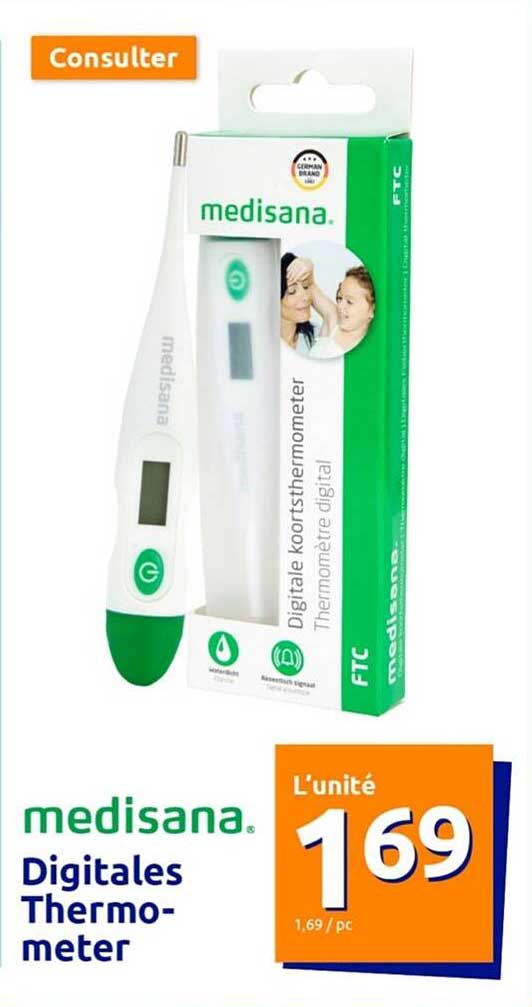 digitales thermometer medisana