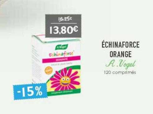 échinaforce orange a.vogel