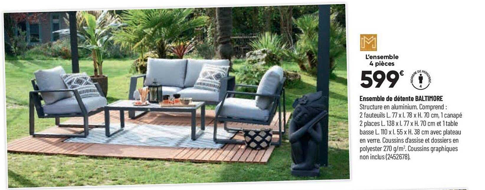 ensemble de détente baltimore