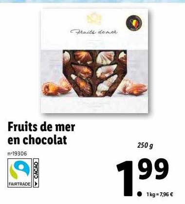 Fruits De Mer En Chocolat