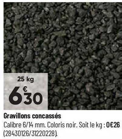 Gravillons Concassés