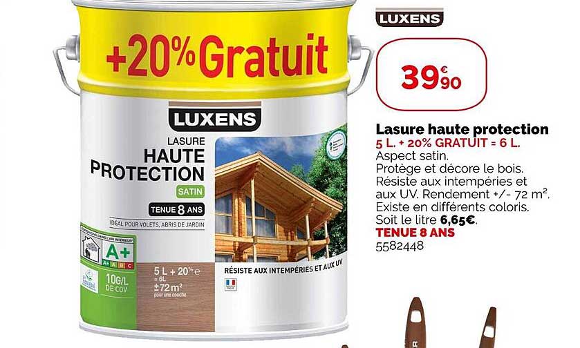 Lasure Haute Protection Luxens