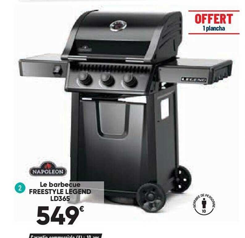 le barbecue freestyle legend ld365 napoleon