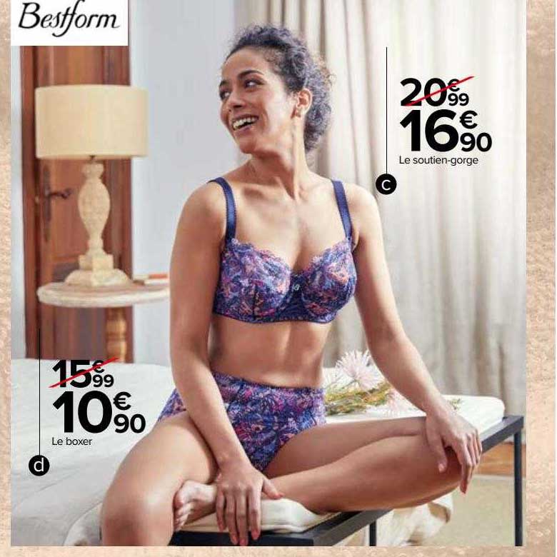 le boxer bestform, le soutien-gorge bestform