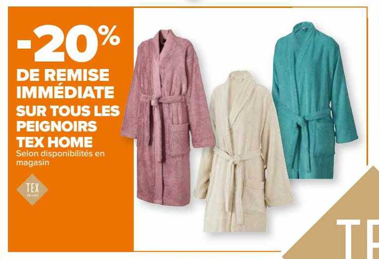 Les Peignoirs Tex Home