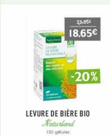levure de bière bio naturland