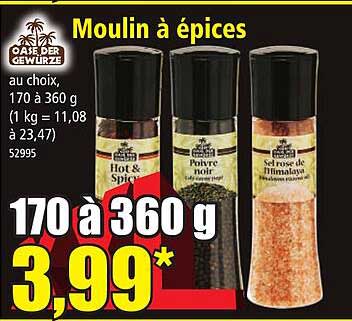 moulin à épices oase der gewürze