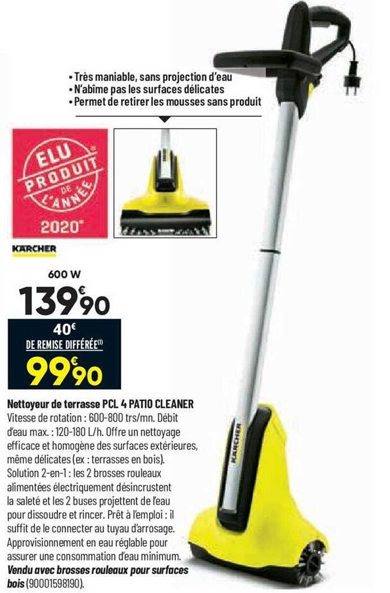 nettoyeur de terrasse pcl 4 patio cleaner kärcher