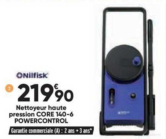 nettoyeur haute pression core 140-6 power control nilfisk