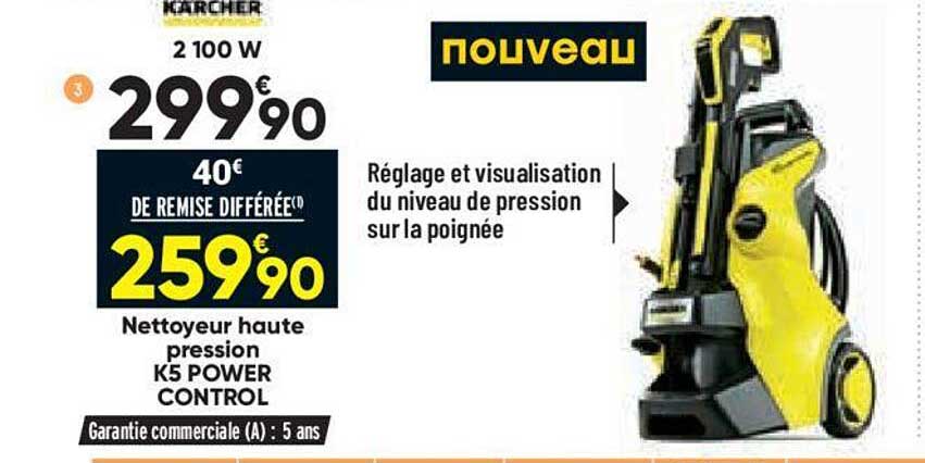 nettoyeur haute pression k5 power control kärcher