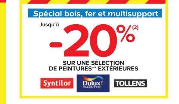 peintures extérieures syntilor, dulux valentine, tollens