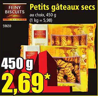 Petits Gâteaux Secs Feiny Biscuits