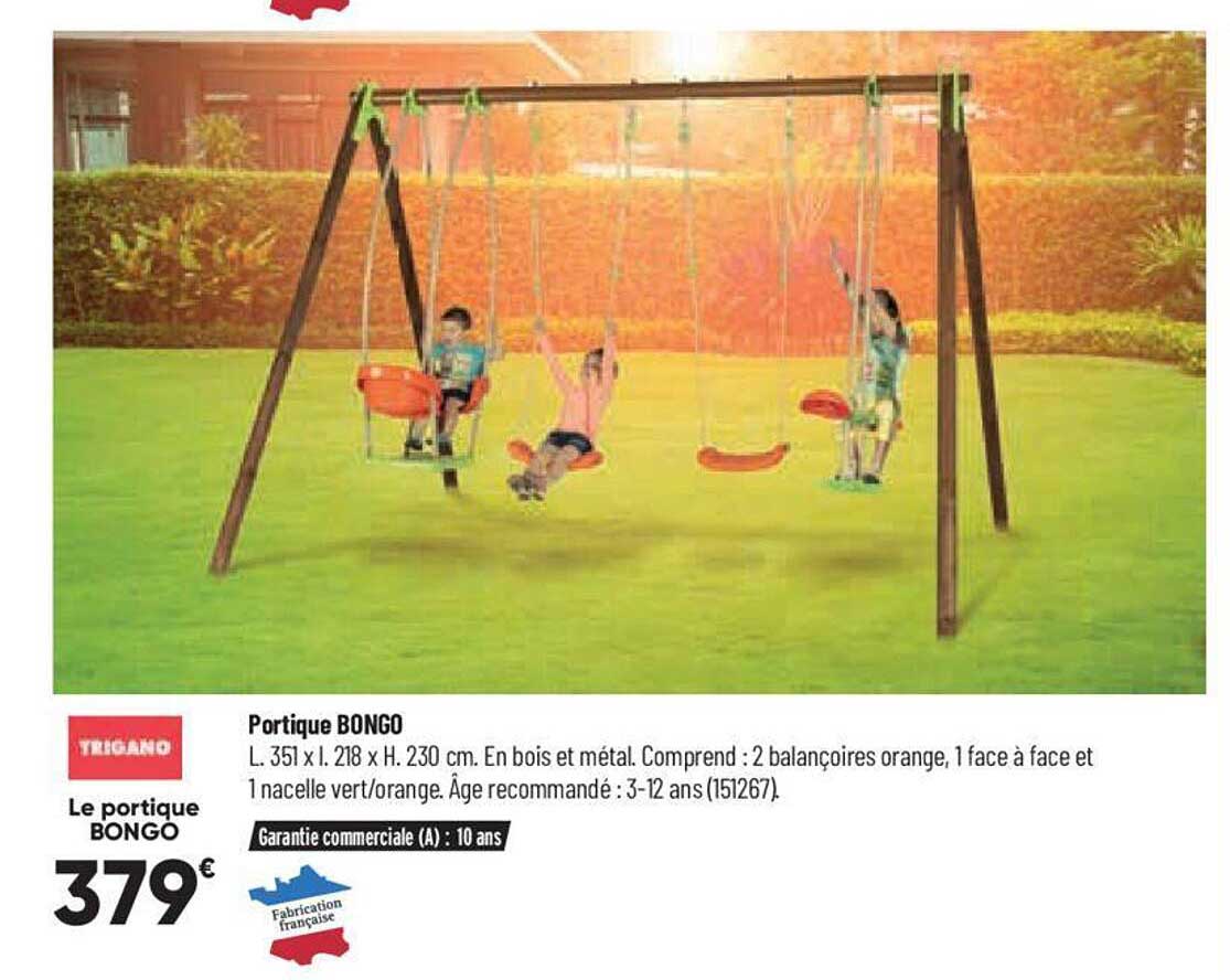 portique bongo trigano