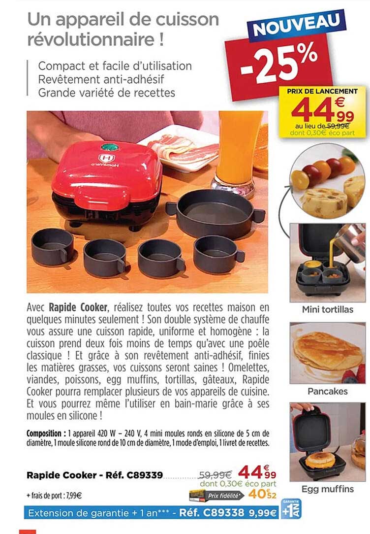 Rapide Cooker