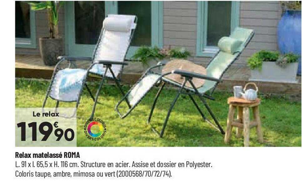 Relax Matelassé Roma