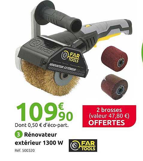 Rénovateur Extérieur 1300w Far Tools