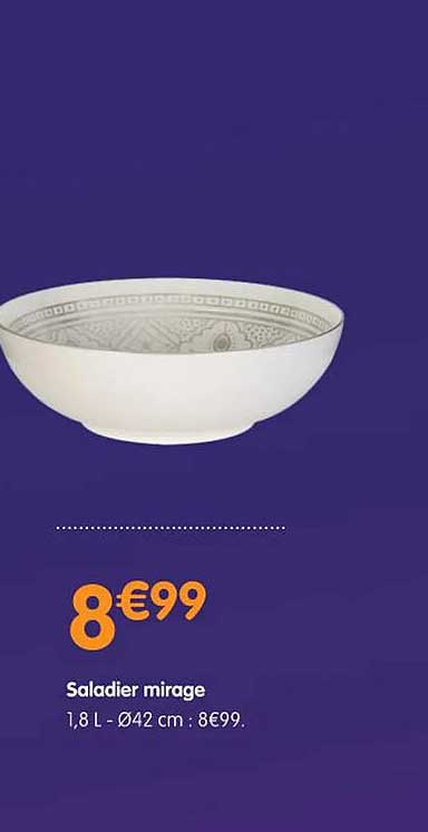 saladier mirage