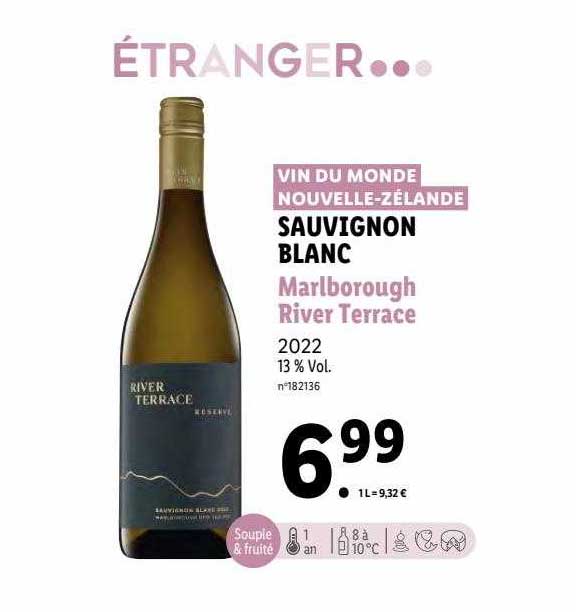 sauvignon blanc marlborough river terrace 2022
