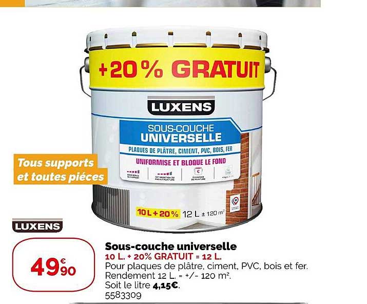 sous-couche universelle luxens