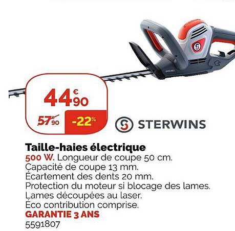 Taille-haies électrique Sterwins