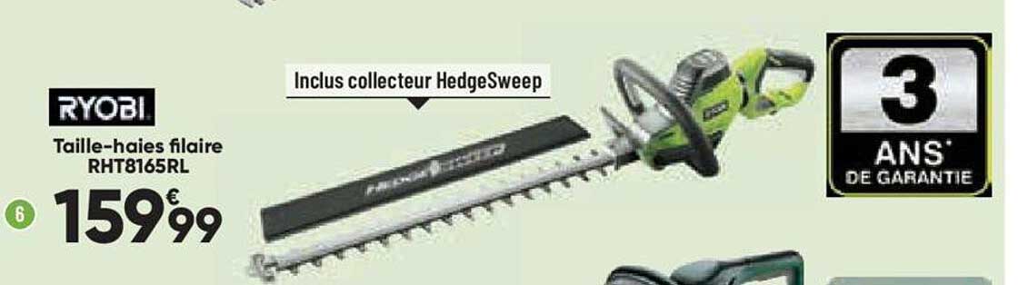 taille-haies filaire ryobi
