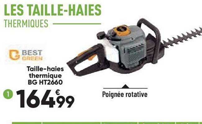 Taille-haies Thermique Bg Ht2660 Best Green