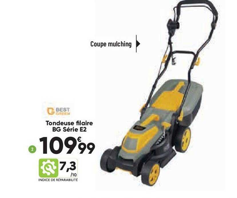 Tondeuse Filaire Bg Série E2