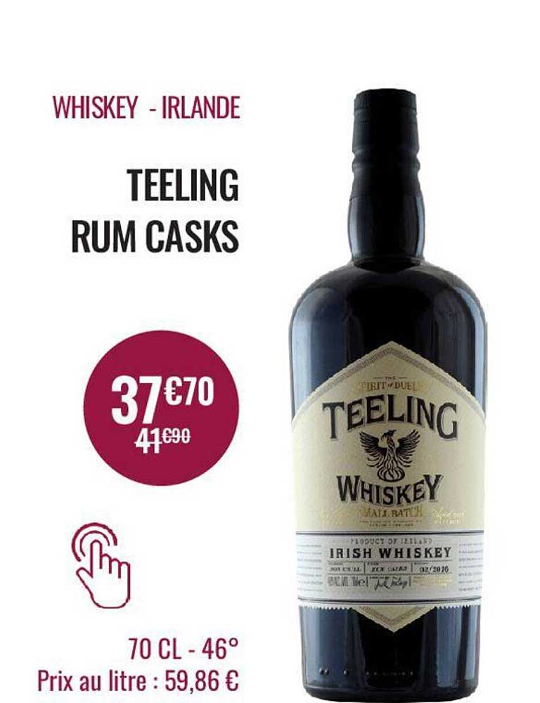 whiskey - irlande teeling rum casks