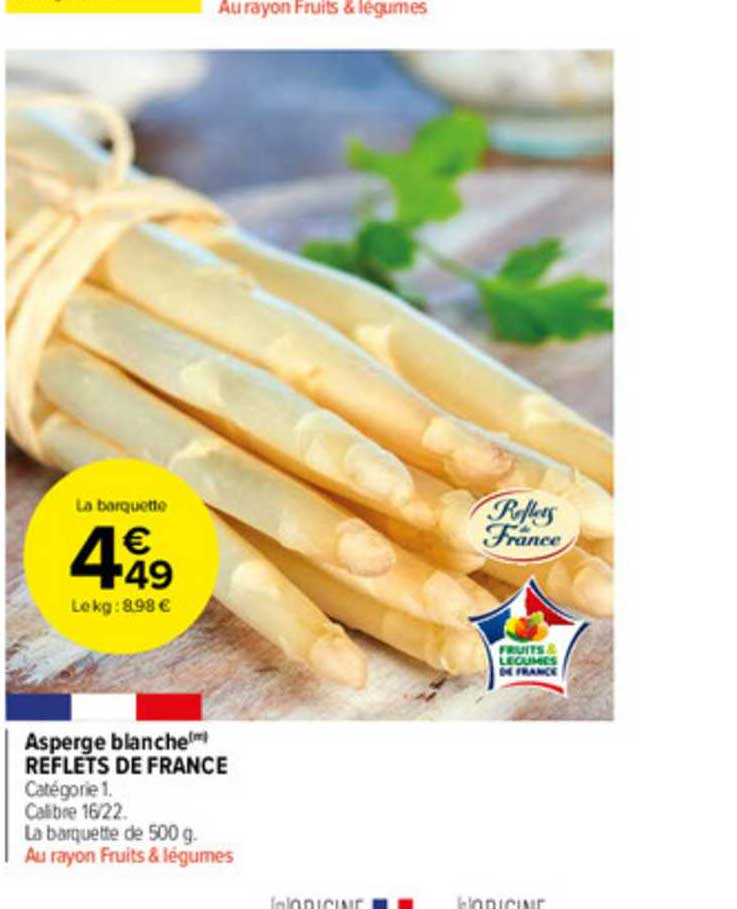 asperge blanche reflets de france