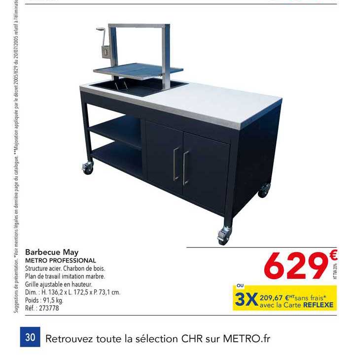 Barbecue May Metro Professional