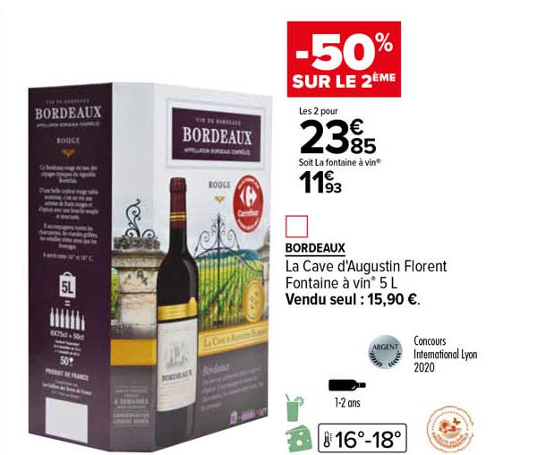 bordeaux la cave d'augustin florent