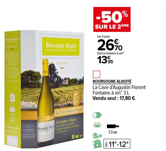 bourgogne aligoté la cave d'augustin florent